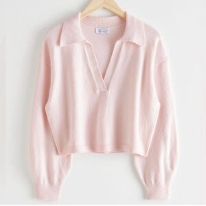& Other Stories Collared Pullover